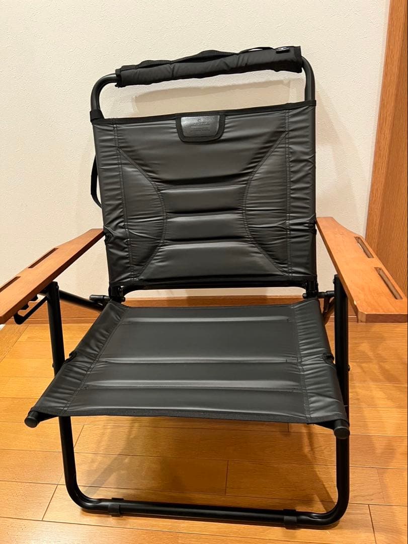 AS2OV アッソブ ローバーチェア ブラック　ロータイプ AS2OV アッソブ High Back Reclining Low Rover Chair Black