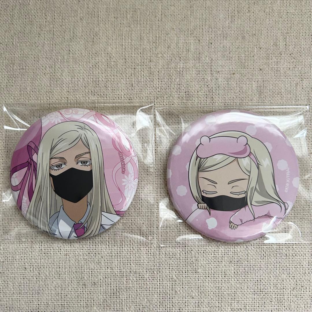 三途春千夜 缶バッジ バルーンスーツ ふわみん - メルカリ