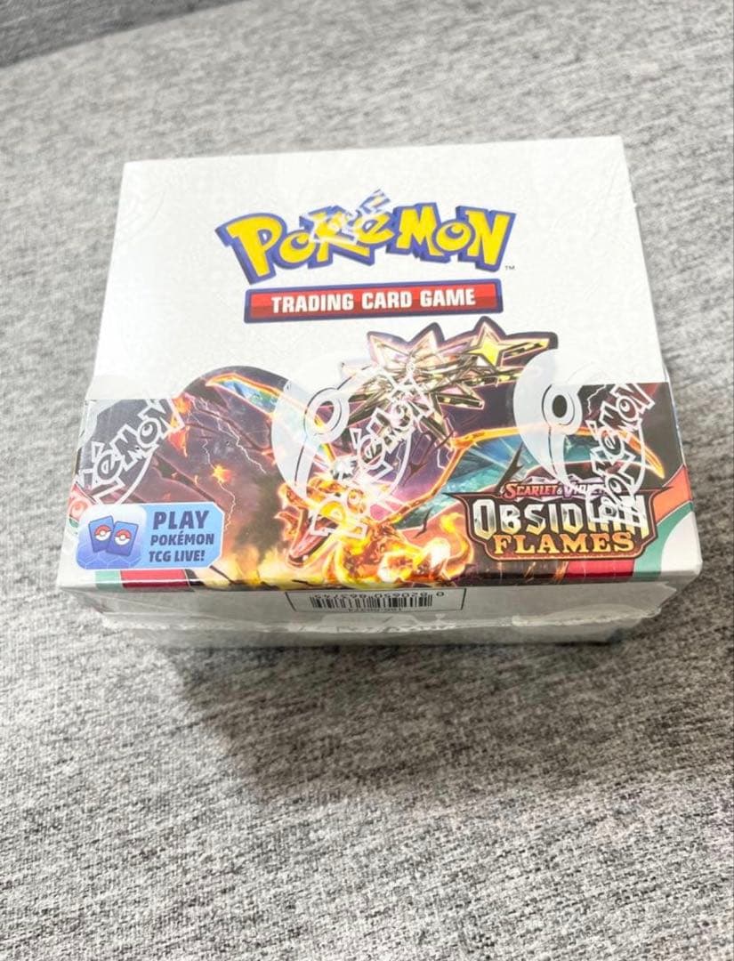 黒炎の支配者OBSIDIANFLAMESポケモンカード未開封BOX海外激レア - メルカリ