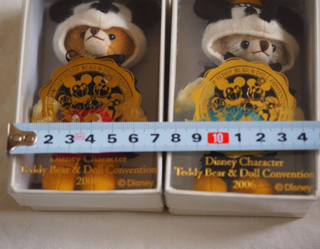 レア☆ Merrythought × Disney ミッキー ミニー テディベア