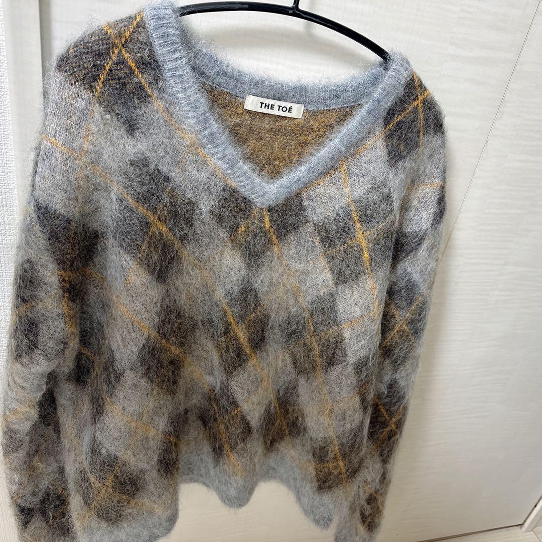 THE TOE Sendlinger Argyle Knitグレー系 - メルカリ