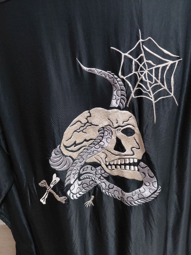 【未使用】ACETATE SUKA SHIRT “SKULL“