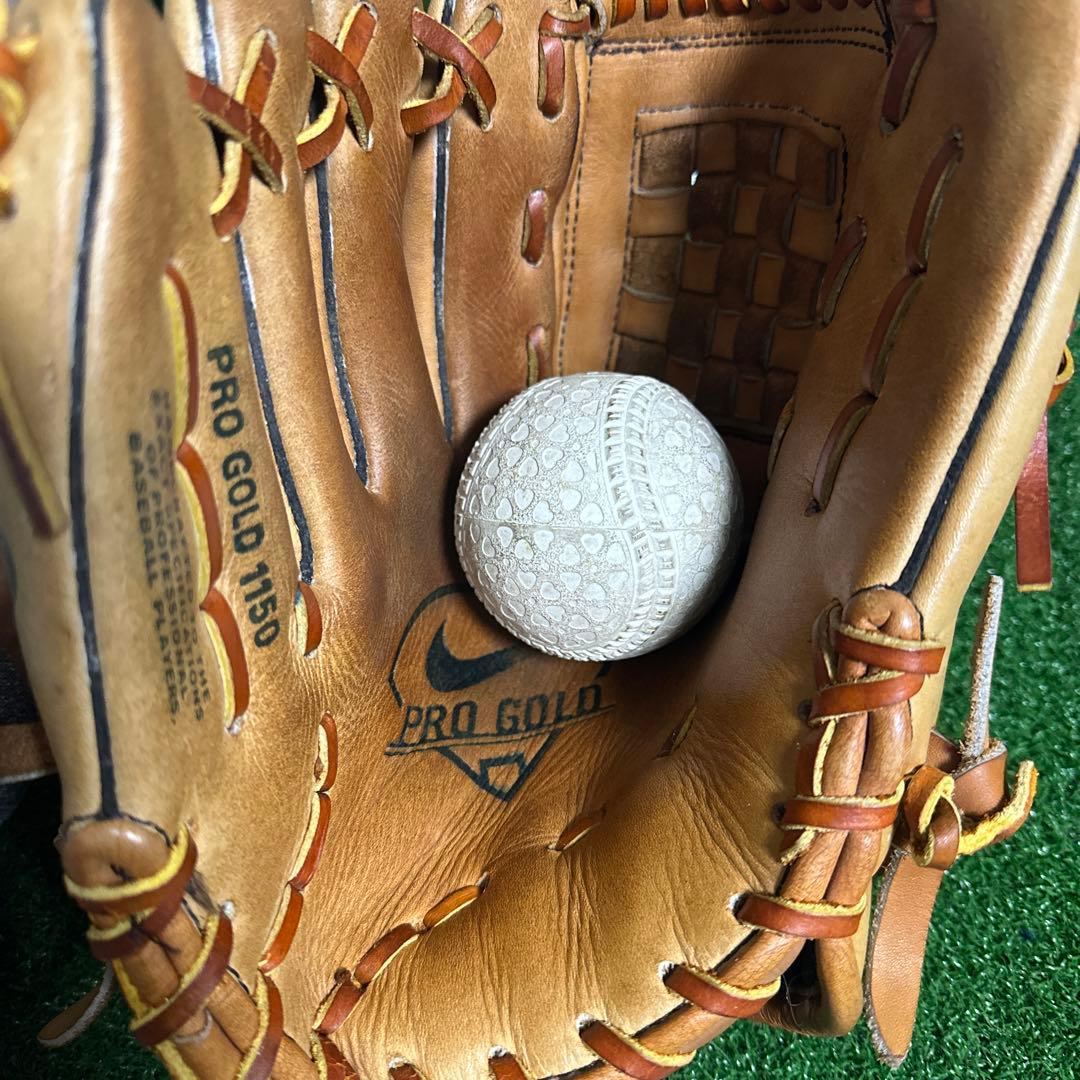 NIKE PRO GOLD ナイキ硬式投手グラブ - メルカリ