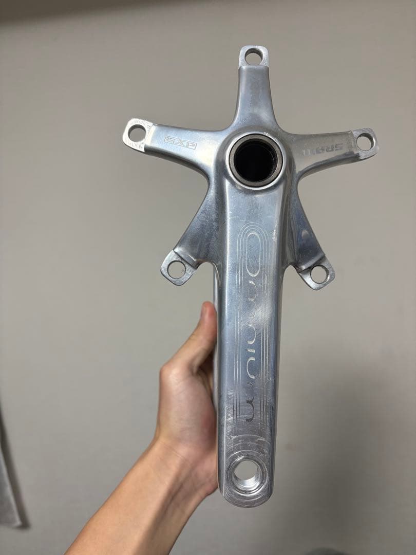 sram omnium 165mm シルバー - メルカリ