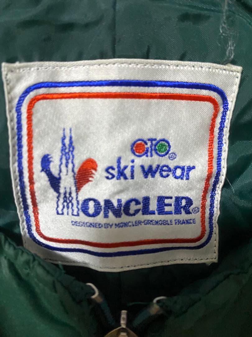 MONCLER モンクレール スキーウェア ビブパンツ 緑 M アシックス