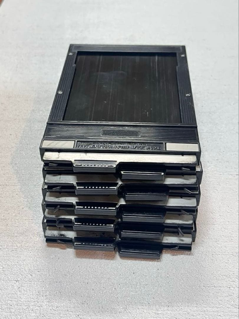 TOYO CUT FILM FOLDER 4×5 安い inch 5枚 シノゴ/No1