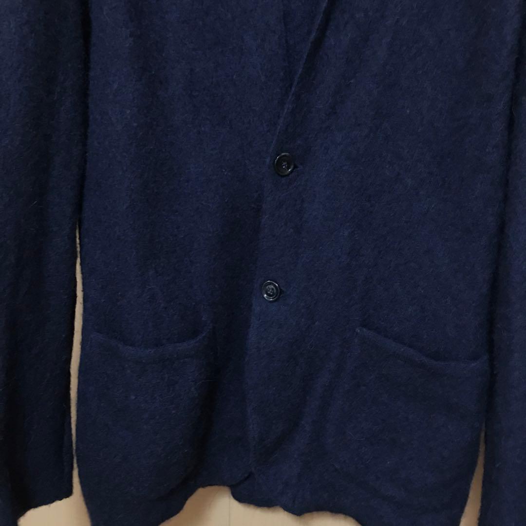 LARDINI♡サイズM♡メンズ♡アルパカ ニットジャケット♡送料込 - メルカリ