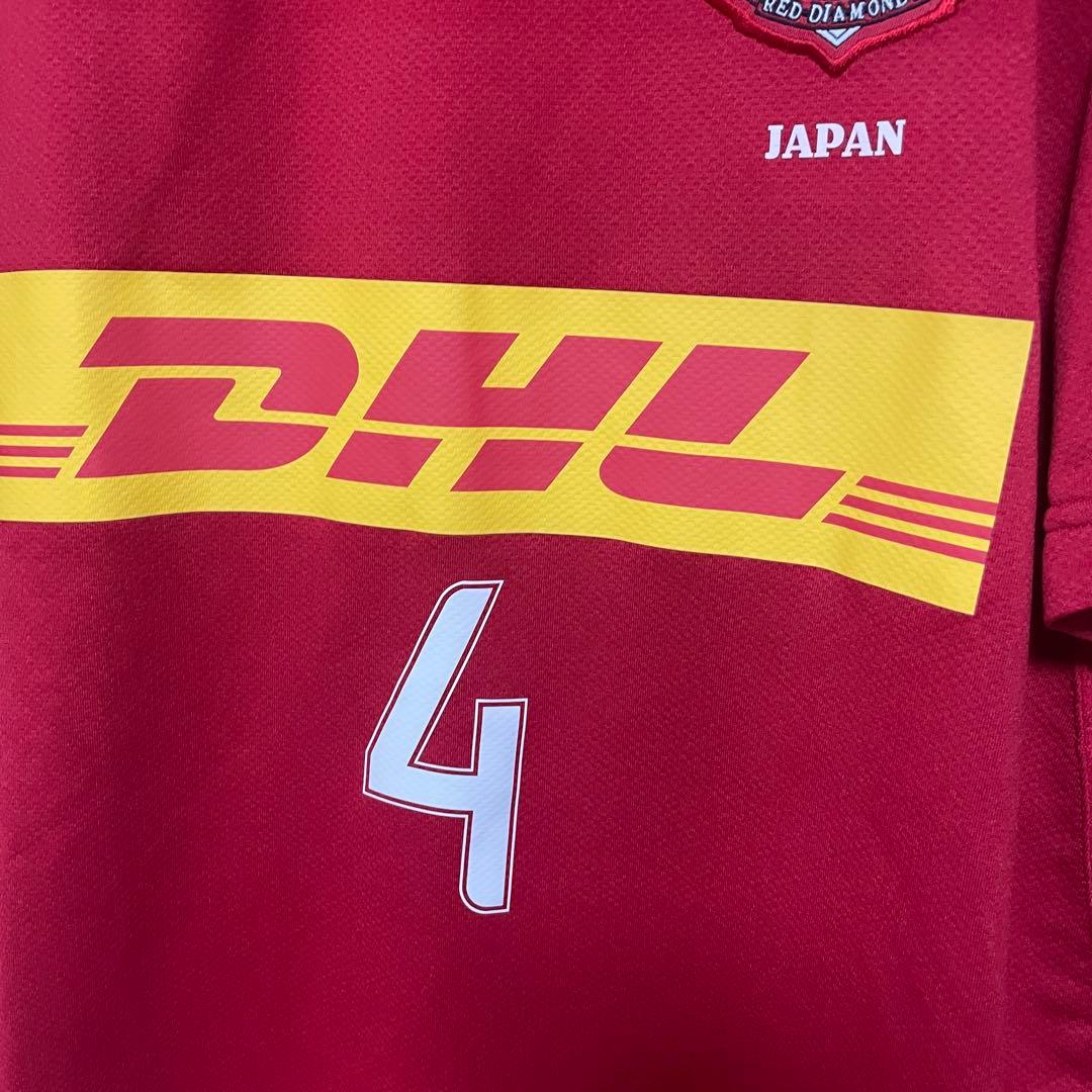 正規品】浦和レッズ 2007 ACL優勝 闘莉王 4 フルパッチ L