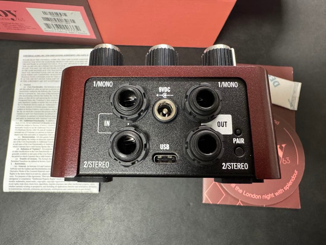 ギター UAFX RUBY / 63 Amplifier