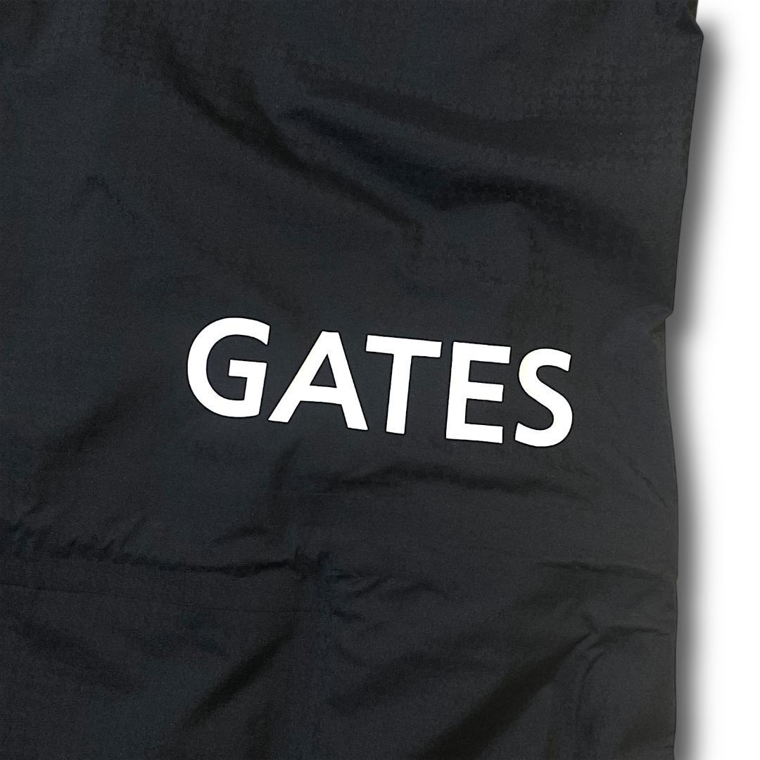 0 パーリーゲイツ ビッグロゴ レインジャケット ブラック 半袖にもなる