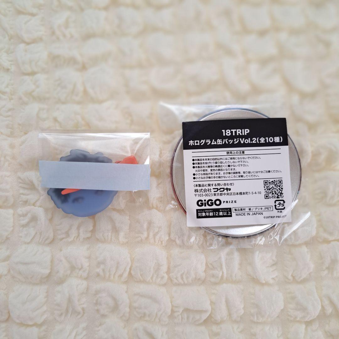 18TRIP 夕班 木ノ内太緒 みにコレ ヘアクリップ 缶バッジ - メルカリ