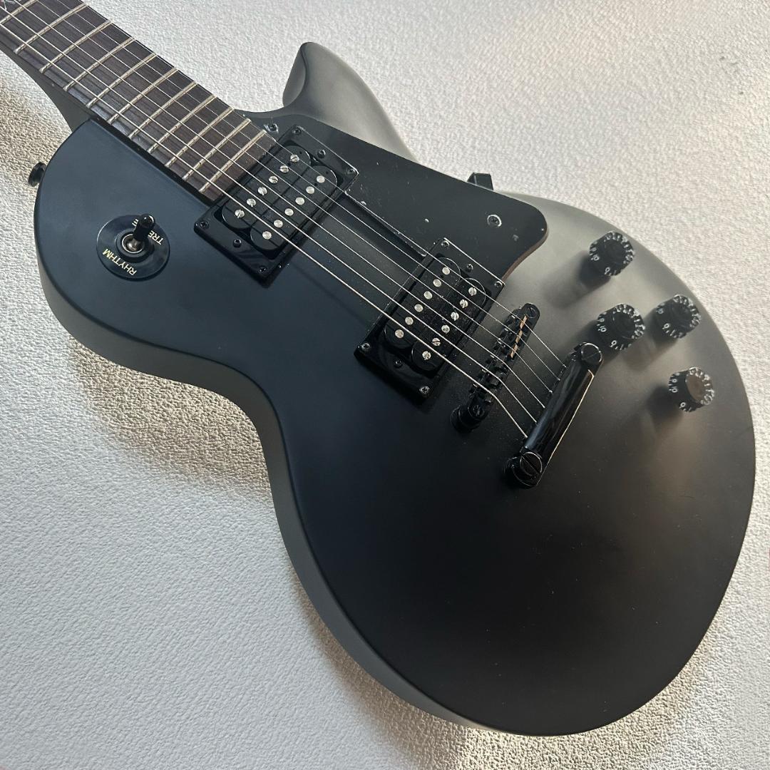 美品 Epiphone Goth Les Paul Studio Black