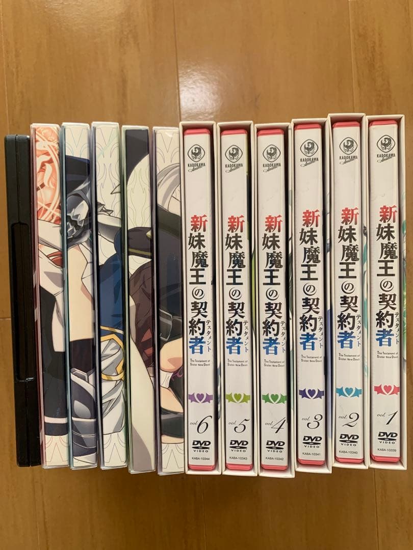 ユ*ウ様 【最終値下げ】新妹魔王の契約者 DVD 全巻セット
