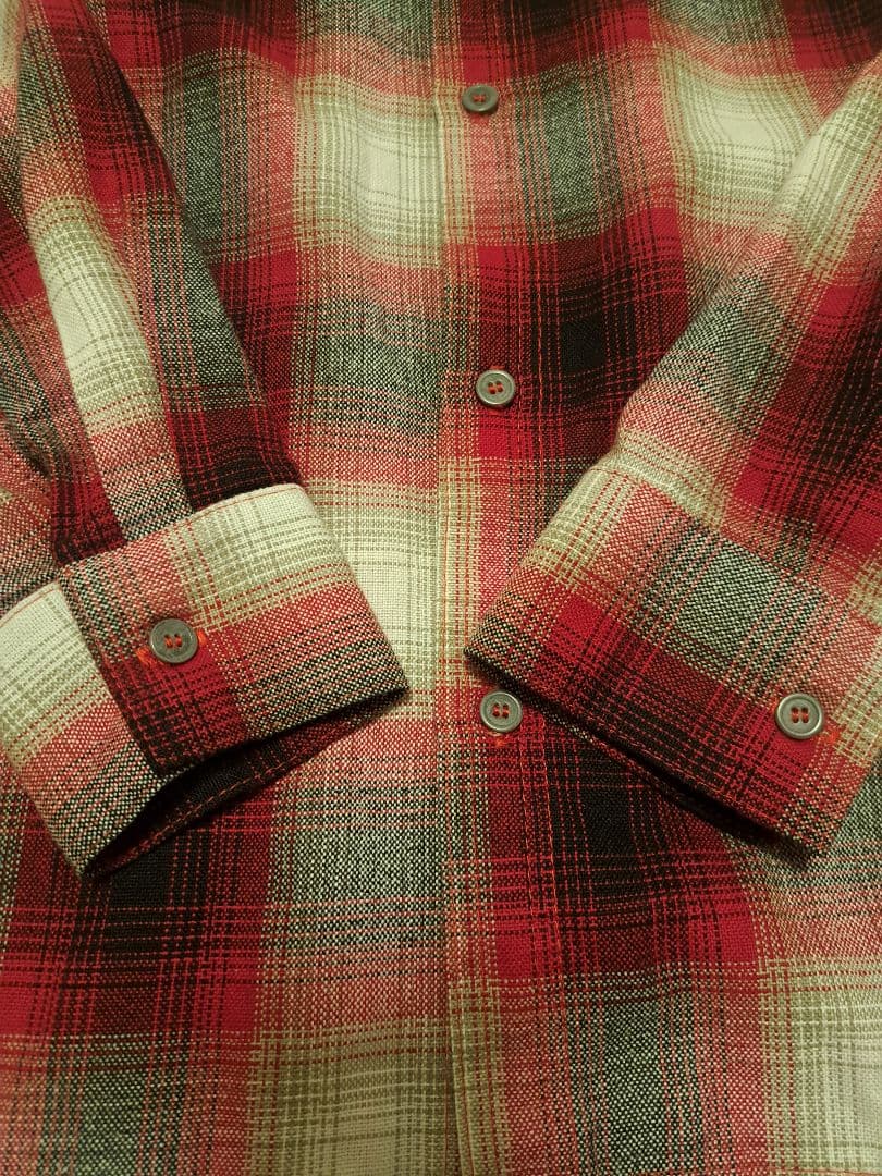 90's CALTOP オンブレシャツ made in usa Size M - メルカリ