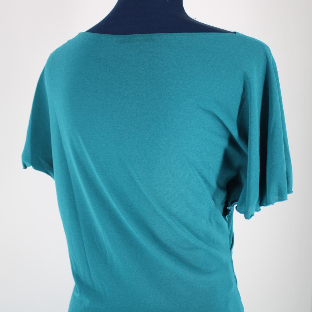 美品 日本製 社交ダンス衣装】グリーン CHACOTT 上下セット ツーピース