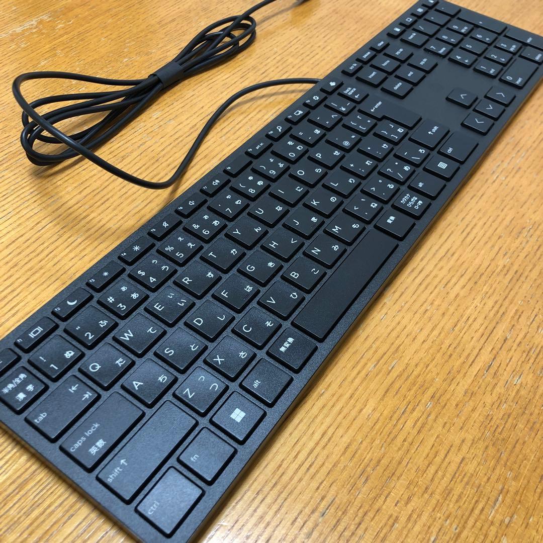 HP 有線 USB 薄型 320K 日本語配列 JPキーボード 純正 - メルカリ
