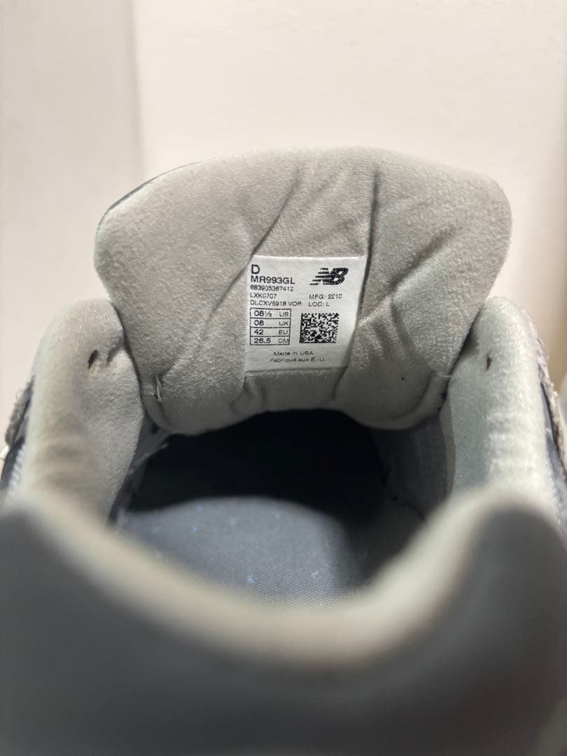 ニューバランス　MR993GL　26.5cm　USA製