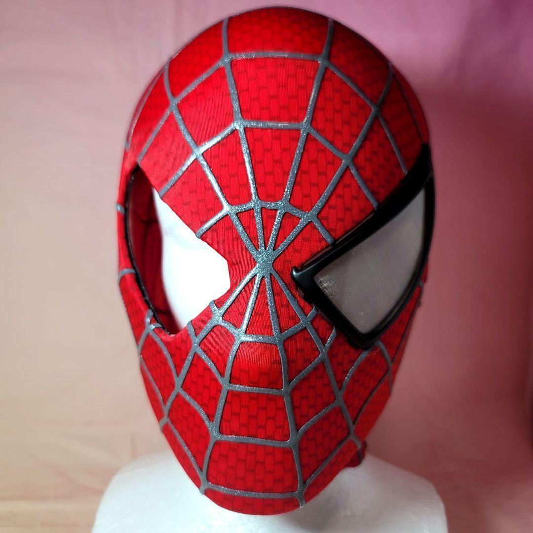 【スパイダーマン】新品 トビーマグワイア レッド シェルマスク サムライミ版