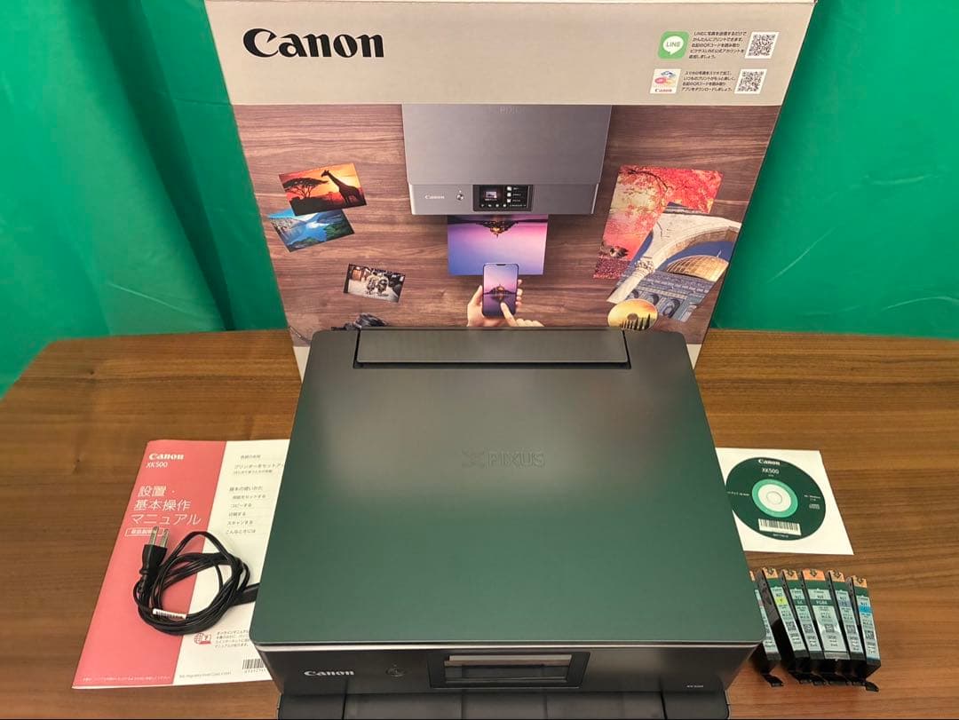 美品 Canon PIXUS XK500 インク付 ハイスペックプリンター 人気 Amazon.co.jp: キヤノン Canon プリンター A4インクジェット複合機