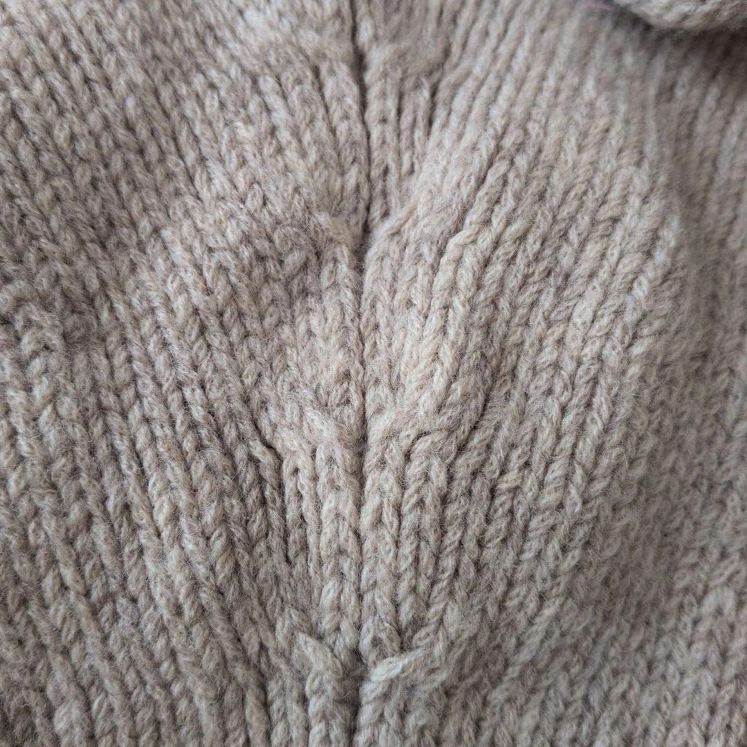 ワイズ ヨウジヤマモト オーバーサイズ ドレープネック ニットセーター