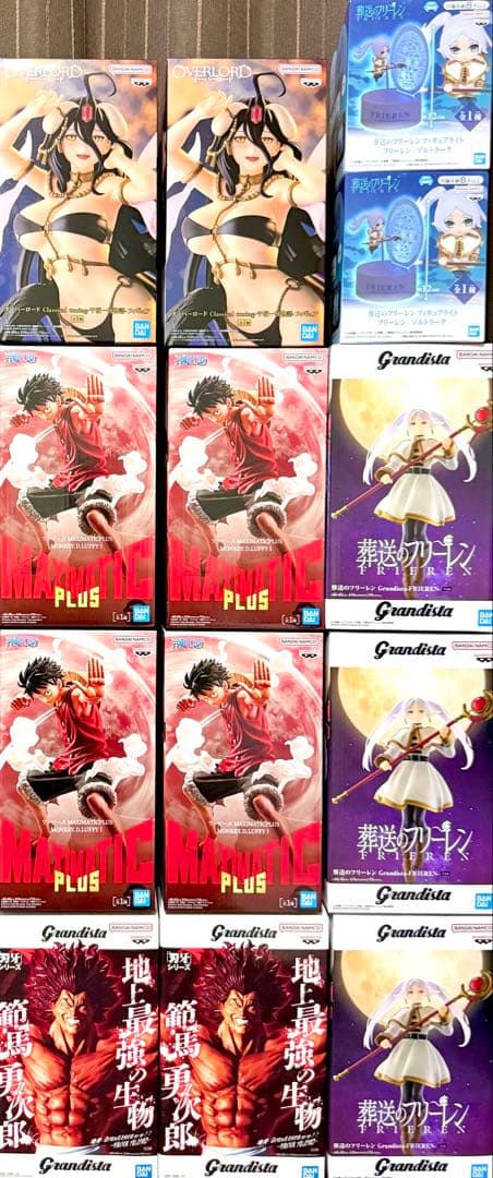 最新フィギュア27点】ブリーチ ワンピース ナルト 銀魂 ジョジョ