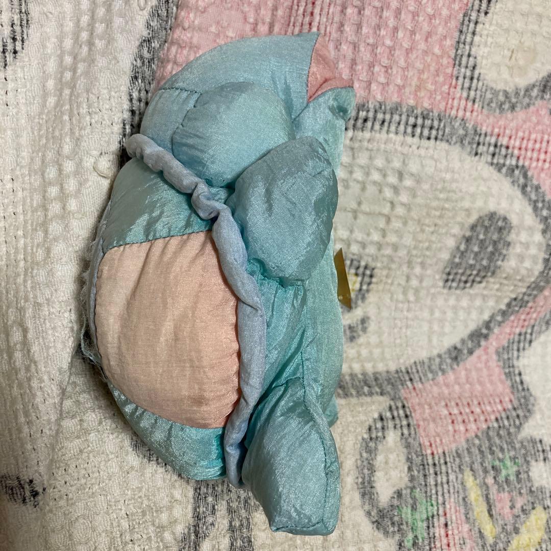 セキグチ フラッフィーバルーン カメ ぬいぐるみ 中古品 難あり品