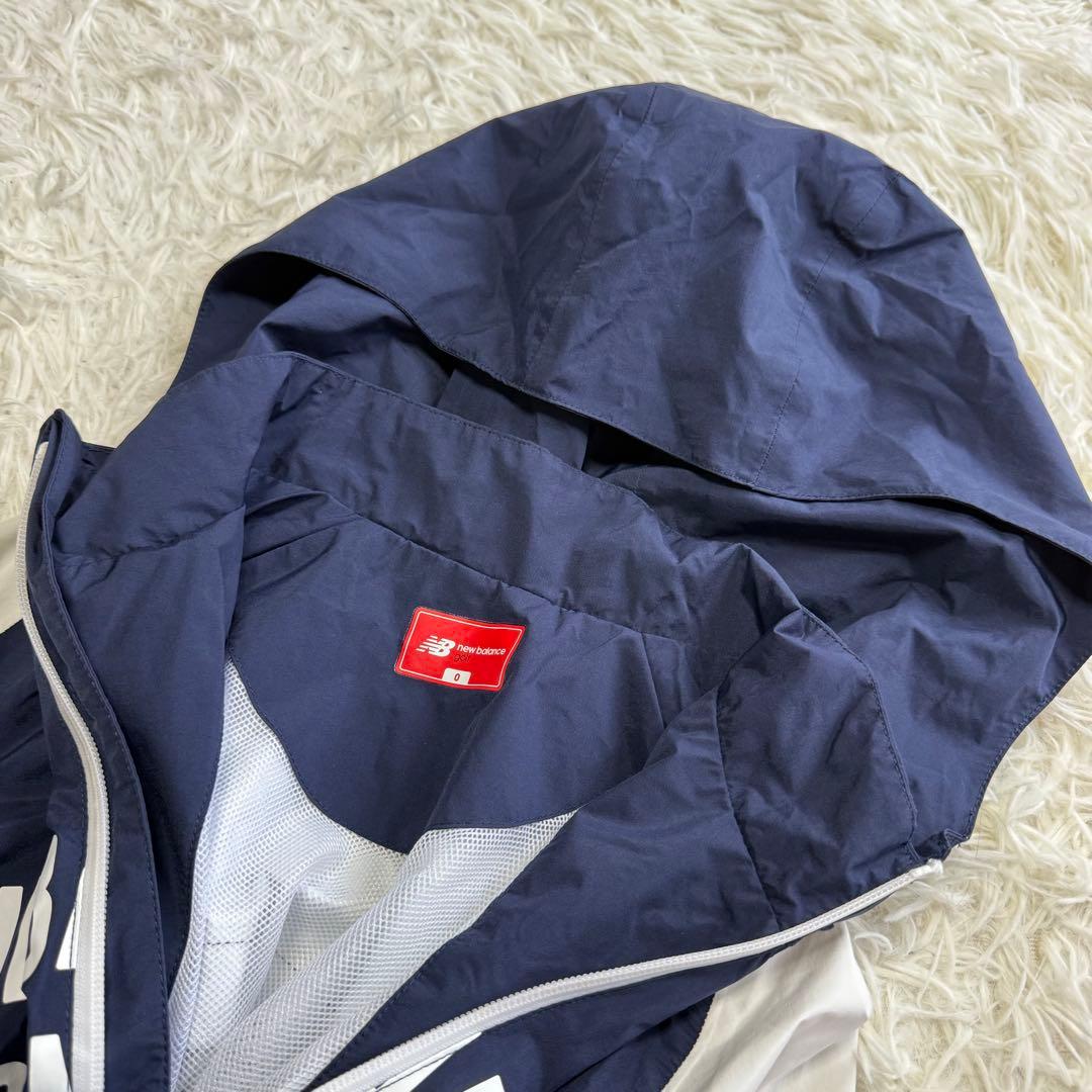 ニューバランスゴルフ】美品 レインウェア ワンピース ネイビー 0