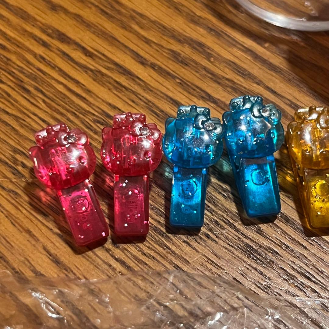 レトロ【レア】有りキティちゃんグッズセット裁縫箱アラーム時計フィギュア箸置き他