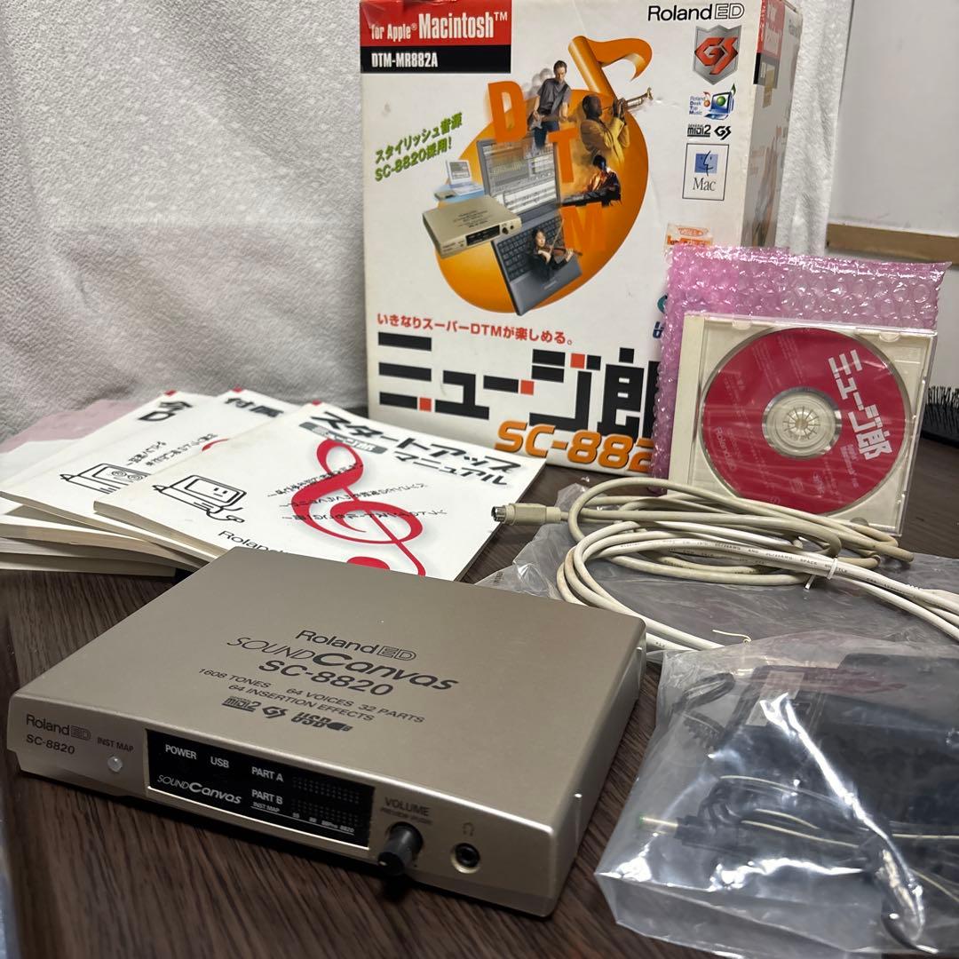 ◆Roland ED SC-8820 MIDI音源機◆ローランド◆ミュージ郎 Roland SC-8820 SOUND Canvas MIDI sound module | eBay