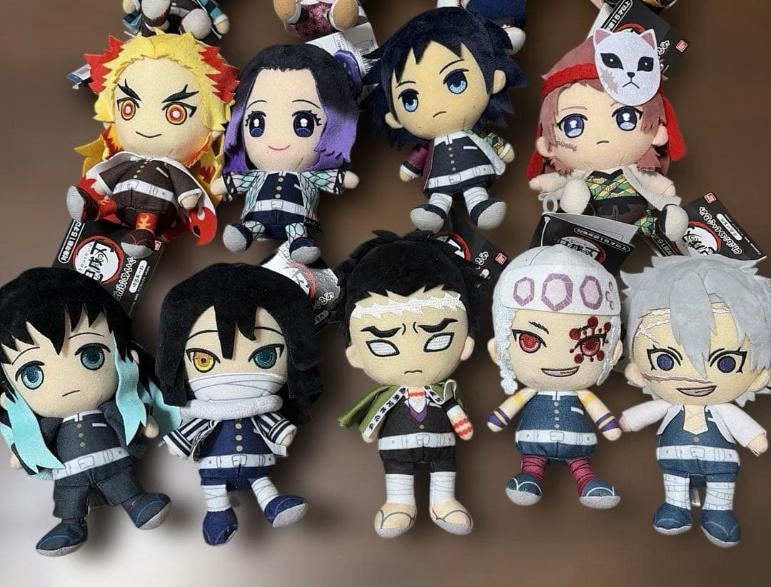 鬼滅の刃　ちびぐるみ他　14体セット