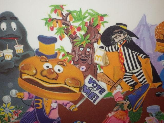 70'S☆McDonald's☆壁掛け☆ポスター☆43☆ビンテージ☆マクドナルド