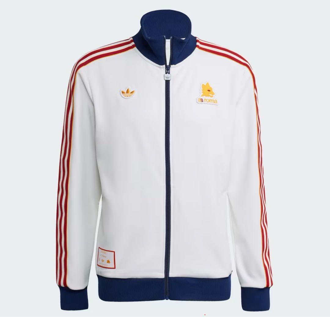 adidas AS Romaコラボトラックジャケット サッカー Lサイズ - メルカリ