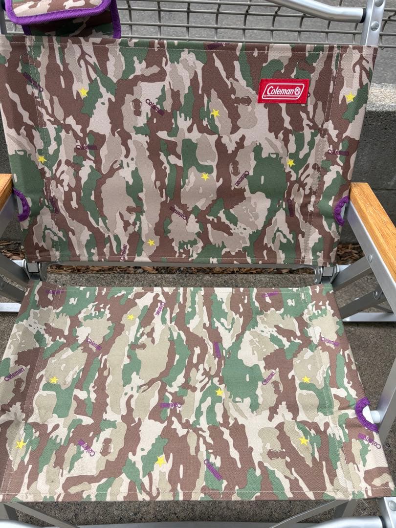 三脚セット コールマン コンパクトフォールディングチェア カモ 迷彩