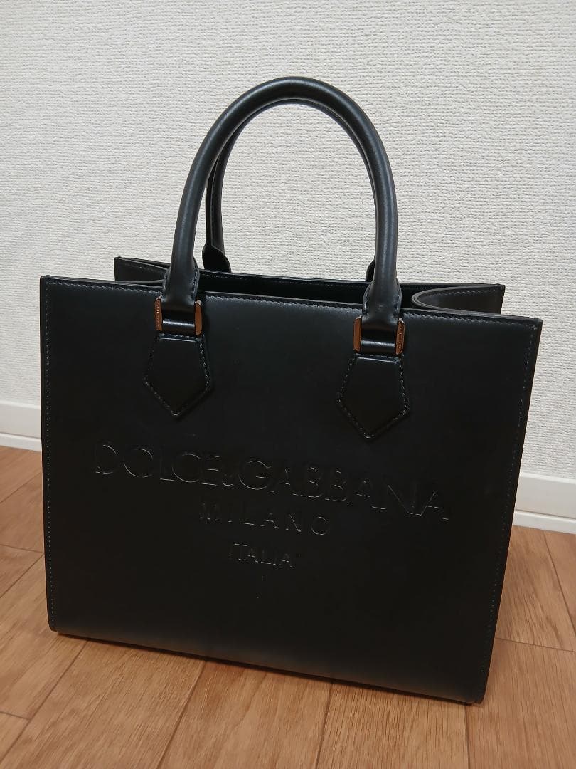 【【マイロさん御購入決定】】【新品】　DOLCE&GABBANA 　トートバッグ DOLCE&GABBANA (ドルチェ ＆ ガッバーナ) ロゴ ショルダー トート