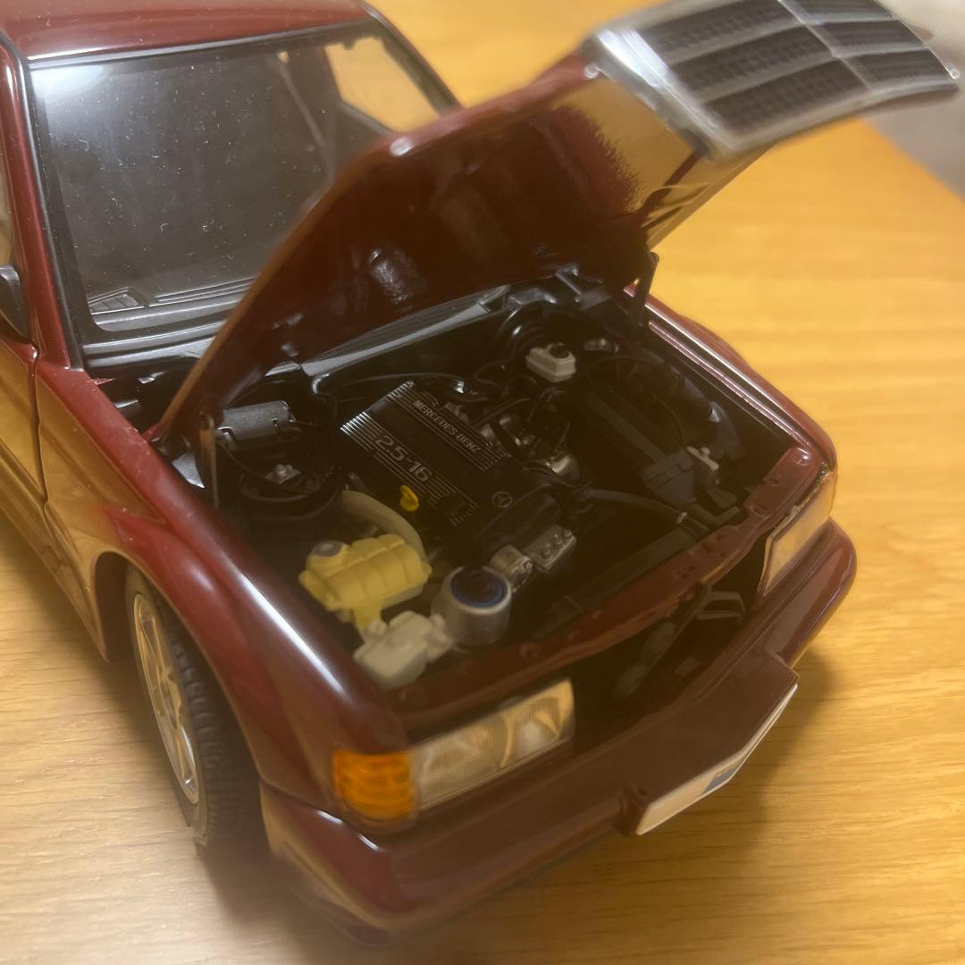 オートアート 1/18 メルセデスベンツ 190E エボリューションⅡ レッド
