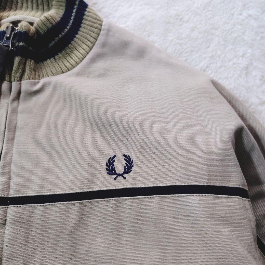 90s FRED PERRY キャップショルダー 中綿ジャケット M - メルカリ