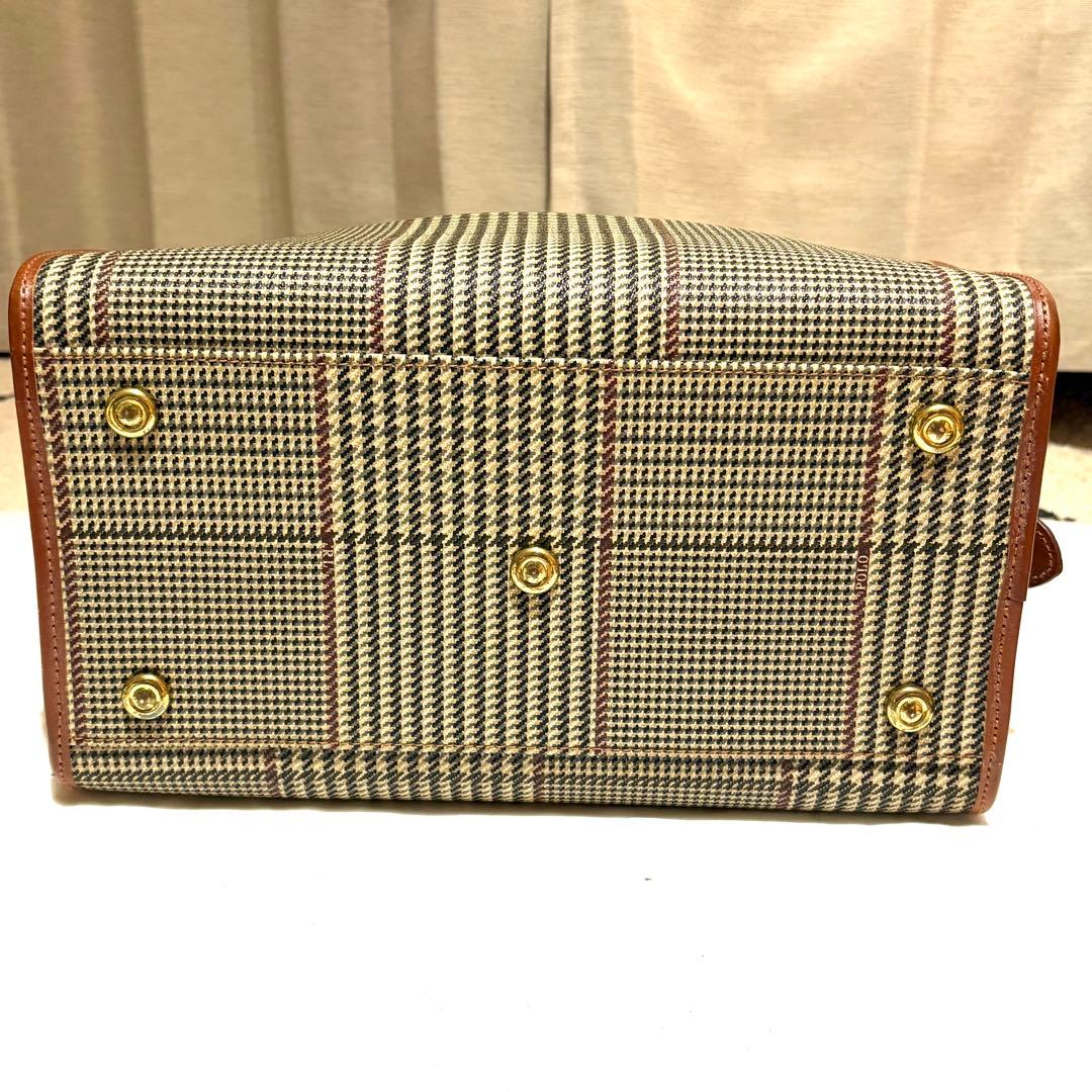 極希少 美品】ポロラルフローレン 千鳥格子 ボストンバッグ 2way 大