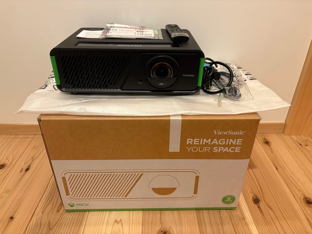 【要修理】ビューソニック x2-4k 4k ゲーミング　プロジェクター 世界初のXbox認証ゲーミングプロジェクター！ViewSonic「X2-4K