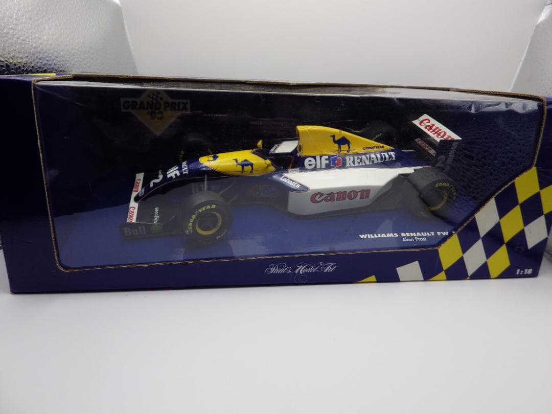 自動車 Williams Renault FW15 Alain Prost 1/18