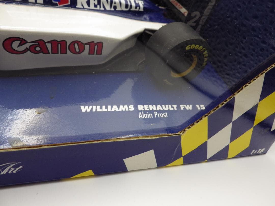 自動車 Williams Renault FW15 Alain Prost 1/18