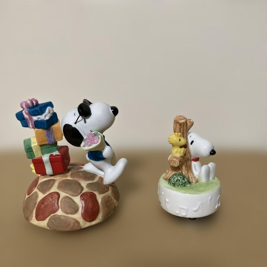 スヌーピー七変化オルゴール(ジョークール)＆ミニオルゴール