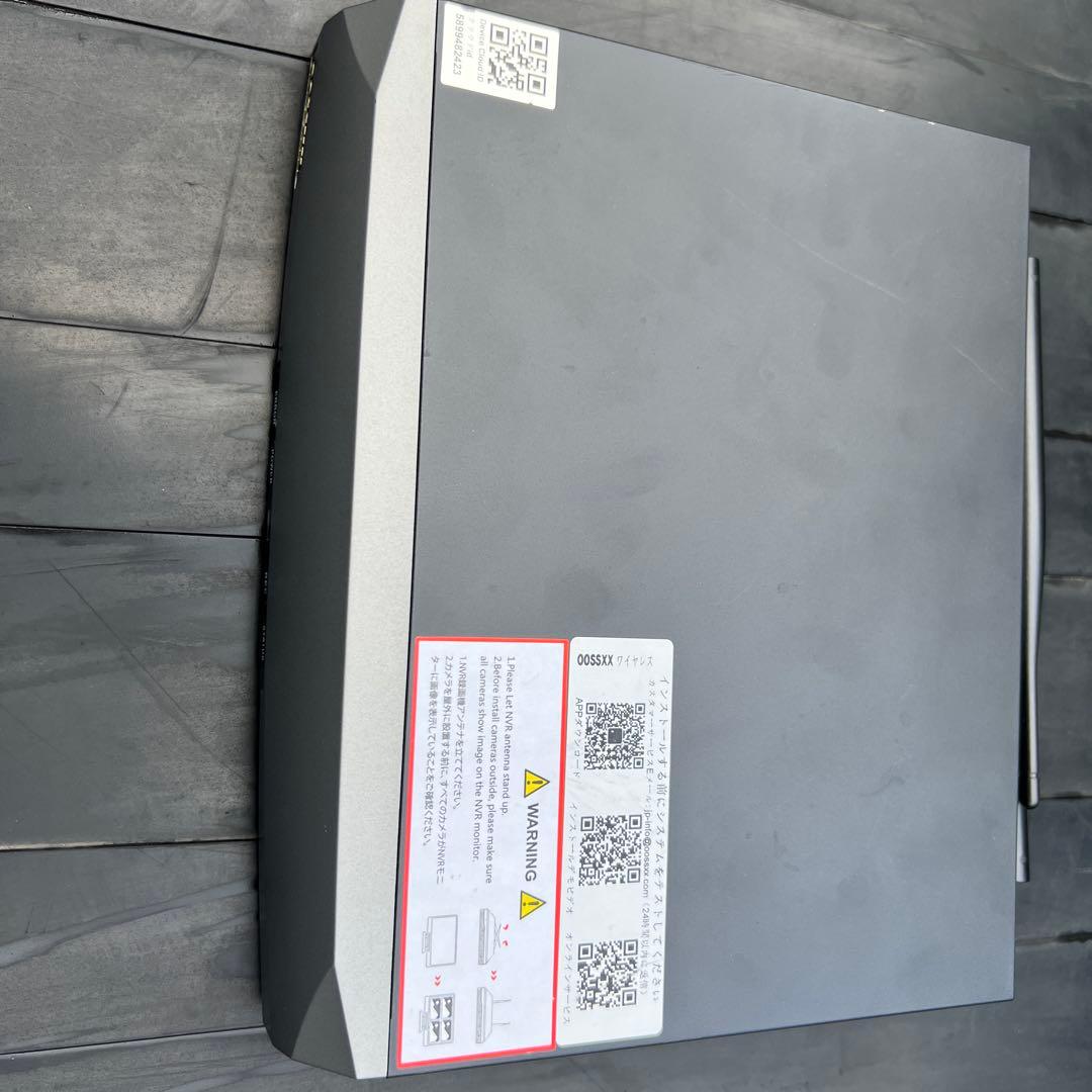 oossxx NVR レコーダー 防犯カメラ OOSSXX NVRレコーダー 録画機 4K 800万画素録画機 16台まで接続可能