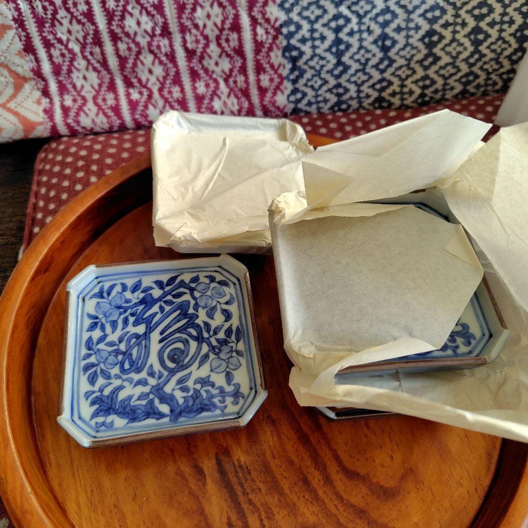 九谷焼 膳皿5客【縁起物】