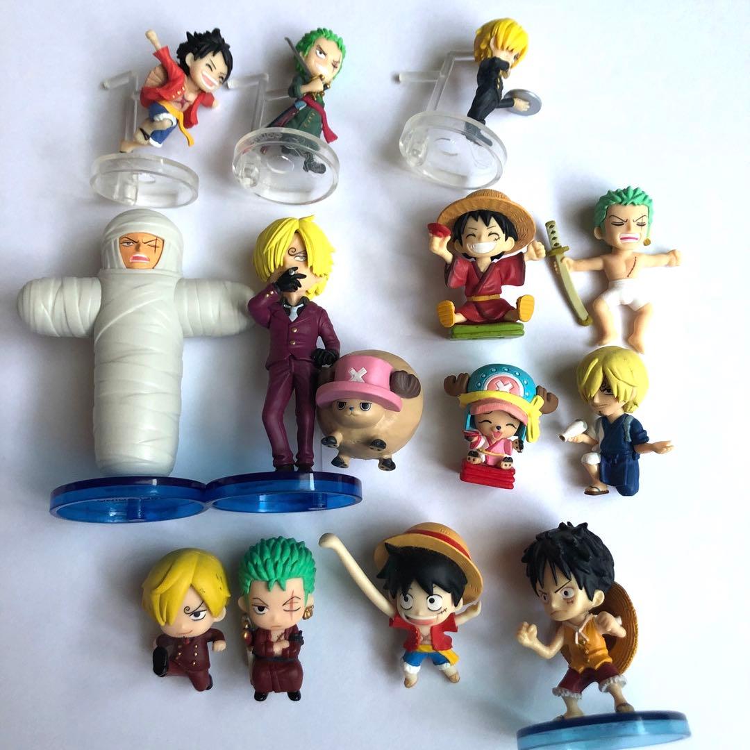 ワンピース ミニ フィギュア まとめ売り ルフィ ゾロ サンジ - メルカリ