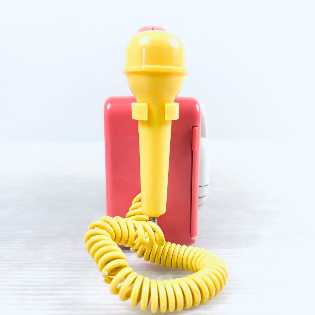 【動作確認済】ハローキティ　うたってカセットプレイヤー　カラオケマイク付き