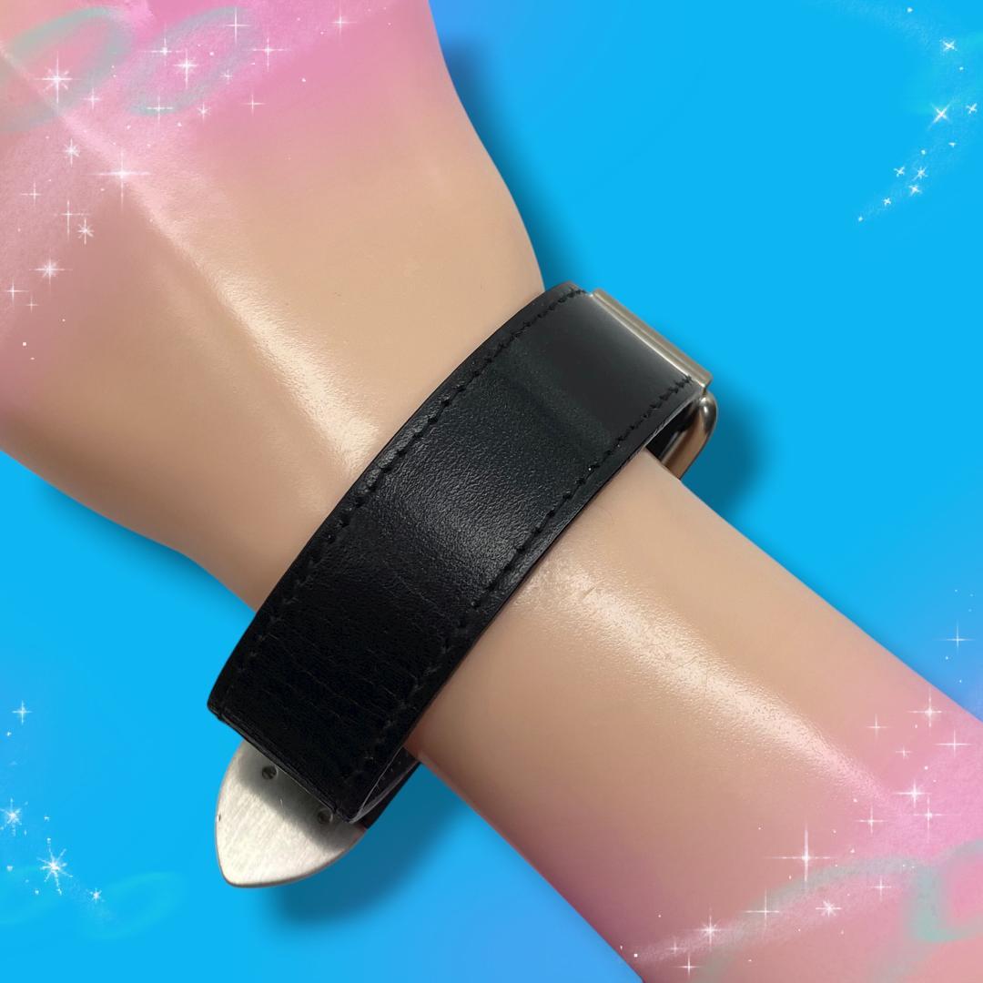 《美品》 ヘルムートラング ブレスレット レザー Mサイズ