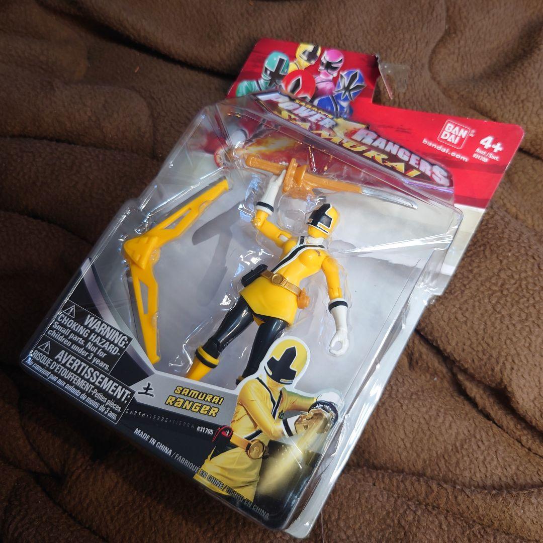 バンダイアメリカ★未使用品パワーレンジャーサムライフィギュア7体セット★送料無料