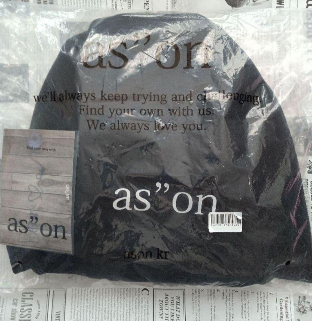 ason BENETTON BACKPACK リュック ブラック 新品 - メルカリ