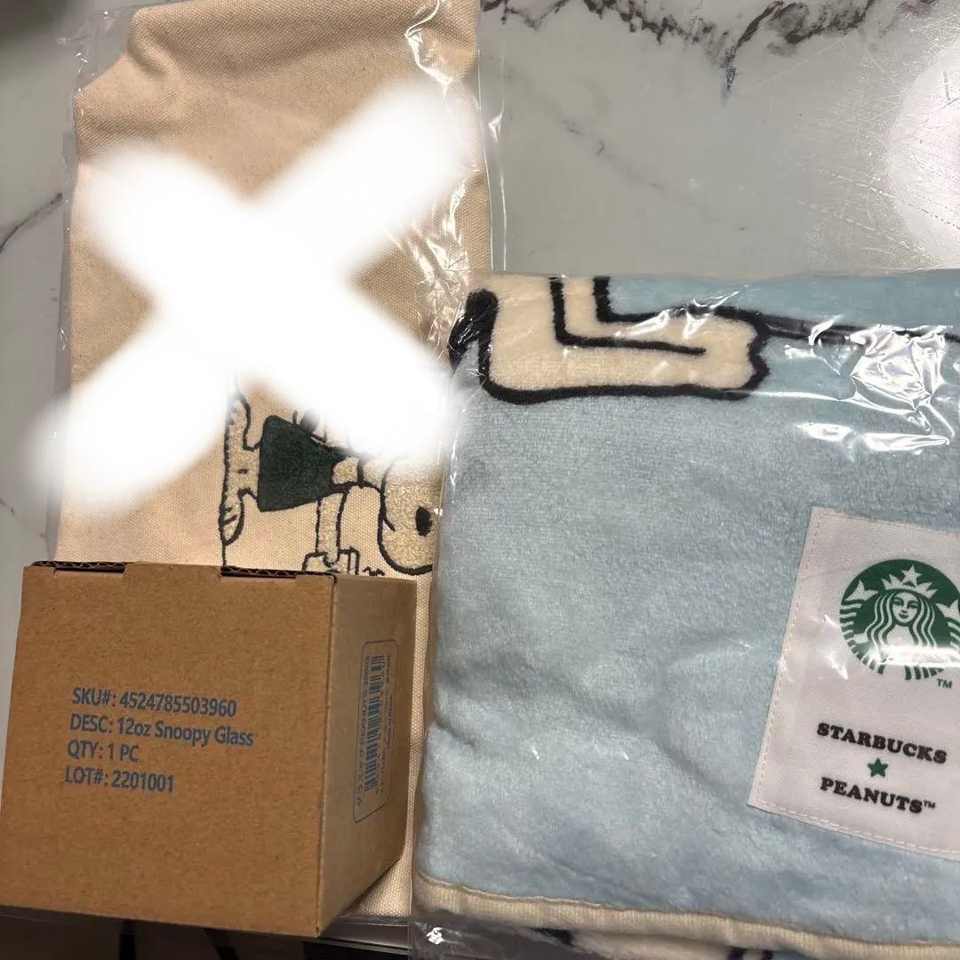 新品未使用STARBUCKS × SNOOPY PEANUTS
