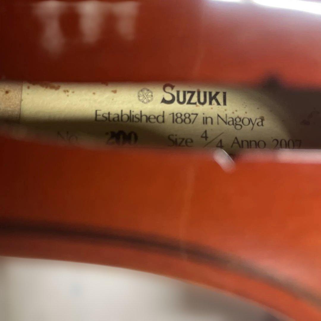 Suzuki バイオリン 本体 No.200 4/4 anno 2007 - メルカリ
